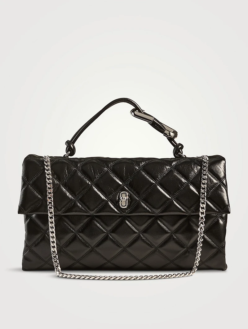 The Dual Chain Quilted Leather Bag