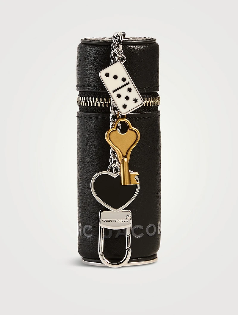 The Charm Leather Lipstick Case