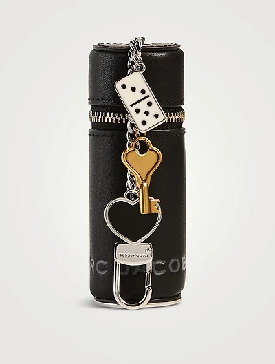 The Charm Leather Lipstick Case