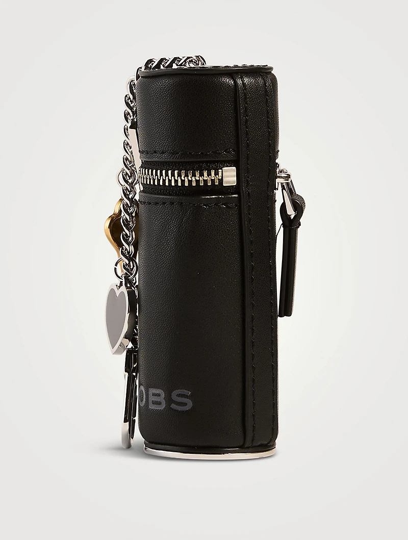 The Charm Leather Lipstick Case