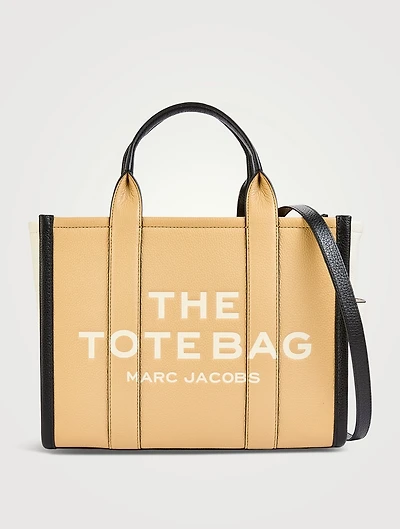 The Medium Colourblock Leather Tote Bag