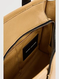 The Medium Colourblock Leather Tote Bag