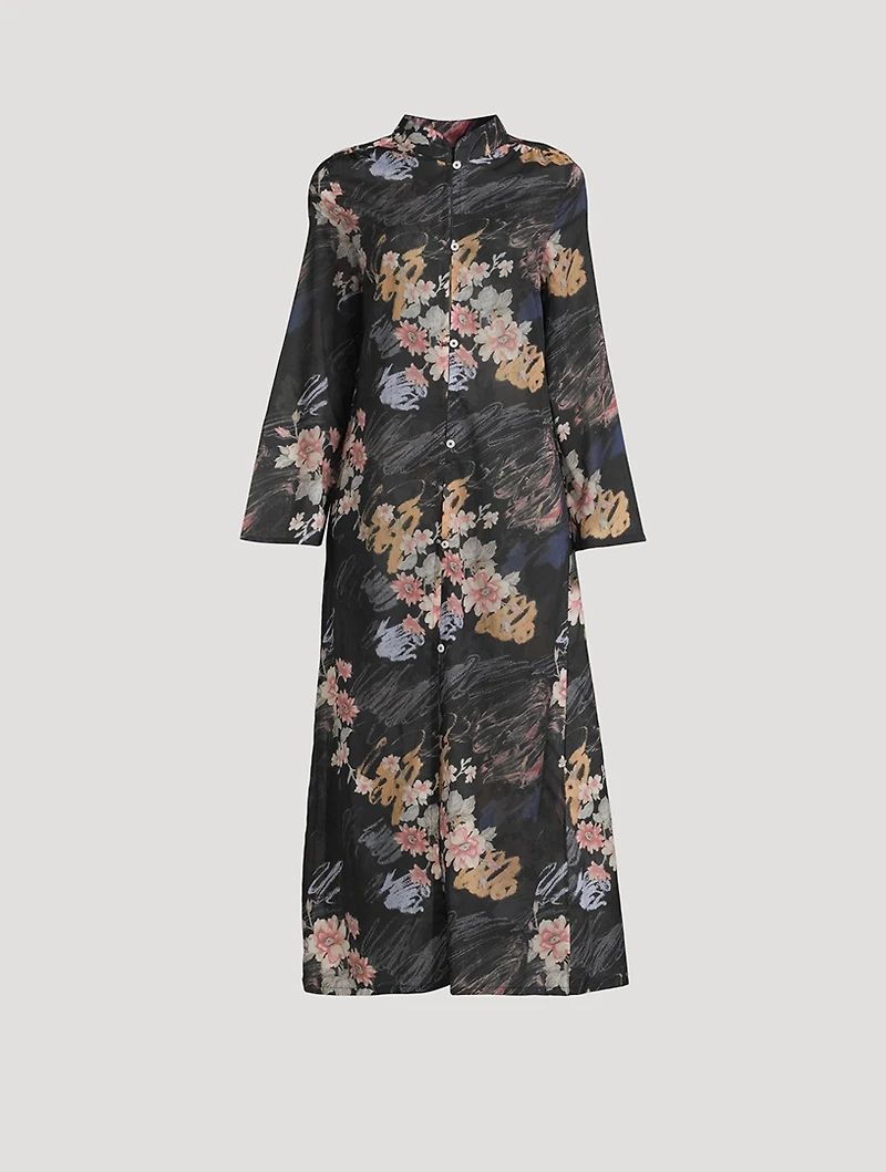 Robe De Nuit Caftan Love Print