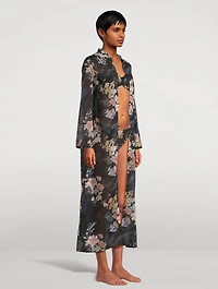 Robe De Nuit Caftan Love Print
