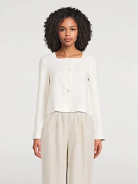 Emma Linen Jacket
