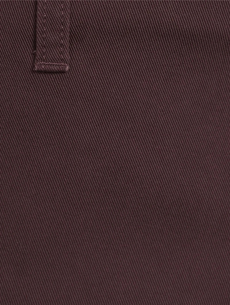 Round Barrel-Leg Cargo Pants