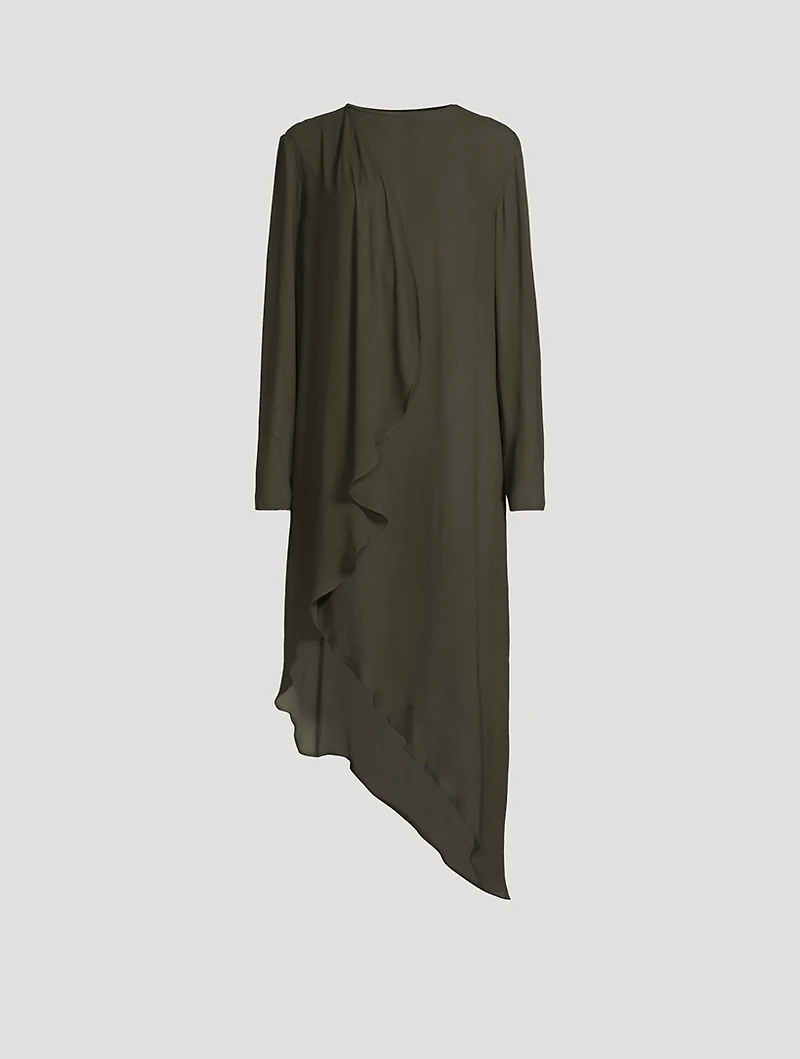 Draped Midi Dress