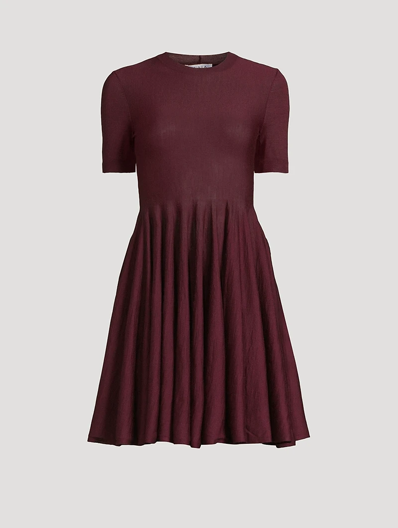 Wool Skater Dress