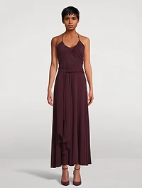 Jersey Halter Dress