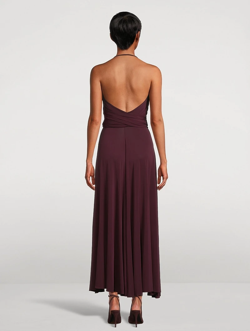Jersey Halter Dress
