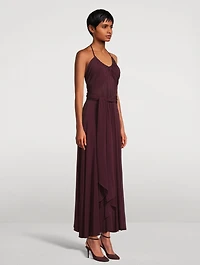 Jersey Halter Dress