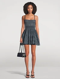 Crinoline Knit Mini Dress