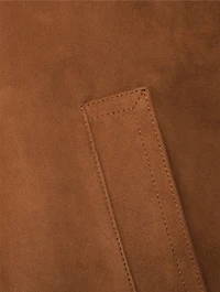 Round Suede Jacket