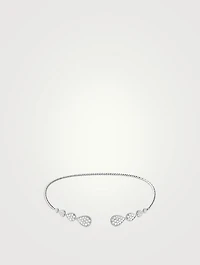 Serpent Bohème 18K White Gold Multi Motif Necklace With Diamonds