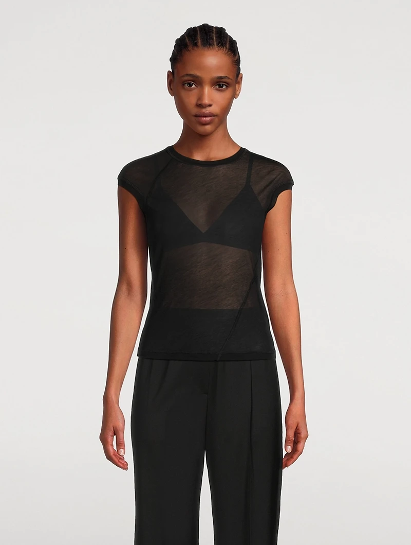 Twisted Sheer T-Shirt