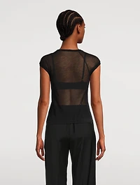Twisted Sheer T-Shirt