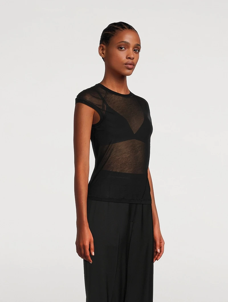 Twisted Sheer T-Shirt