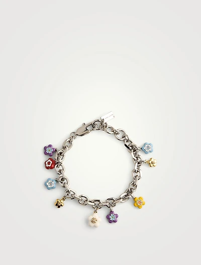 The Wild Daisy Charm Bracelet