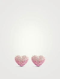 The Balloon Heart Pavé Stud Earrings