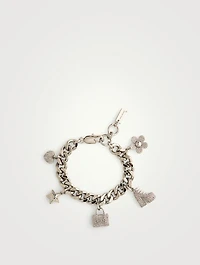Mini Icon Pavé Charm Bracelet