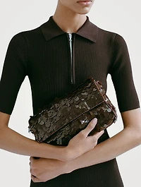 Timmy Beaded Shoulder Bag