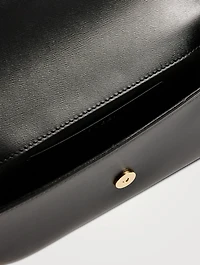 Small Skull Flower Leather Bag