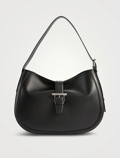 T-Bar Leather Shoulder Bag