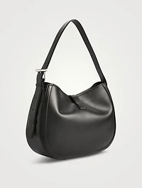 T-Bar Leather Shoulder Bag