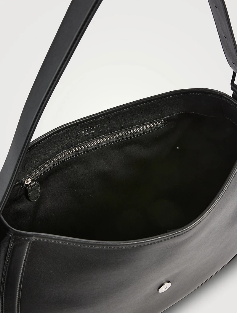 T-Bar Leather Shoulder Bag