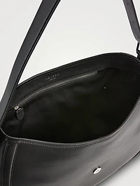 T-Bar Leather Shoulder Bag