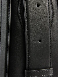 T-Bar Leather Shoulder Bag