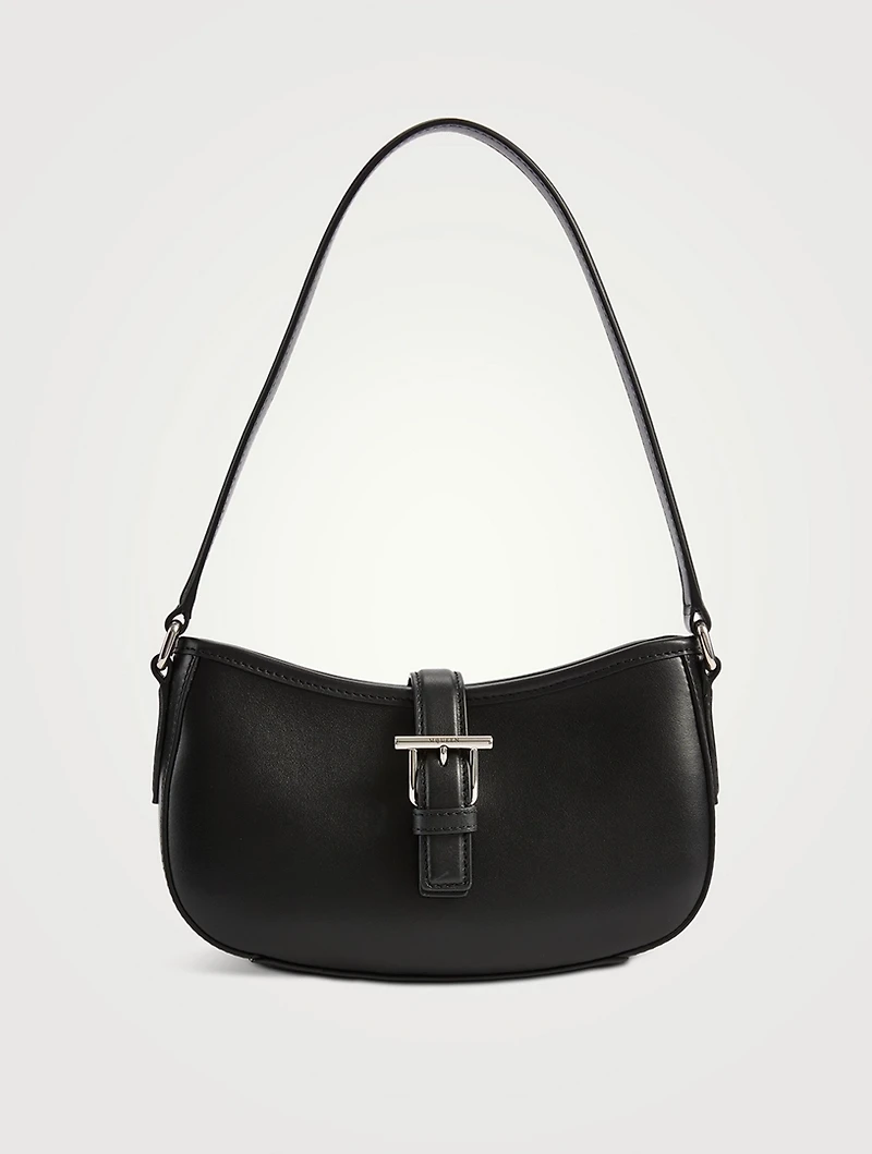 Mini T-Bar Leather Shoulder Bag
