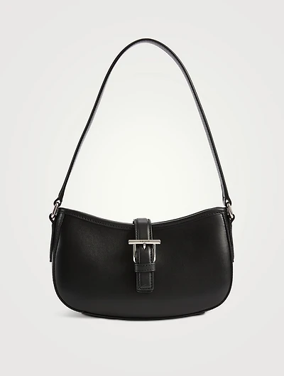 Mini T-Bar Leather Shoulder Bag