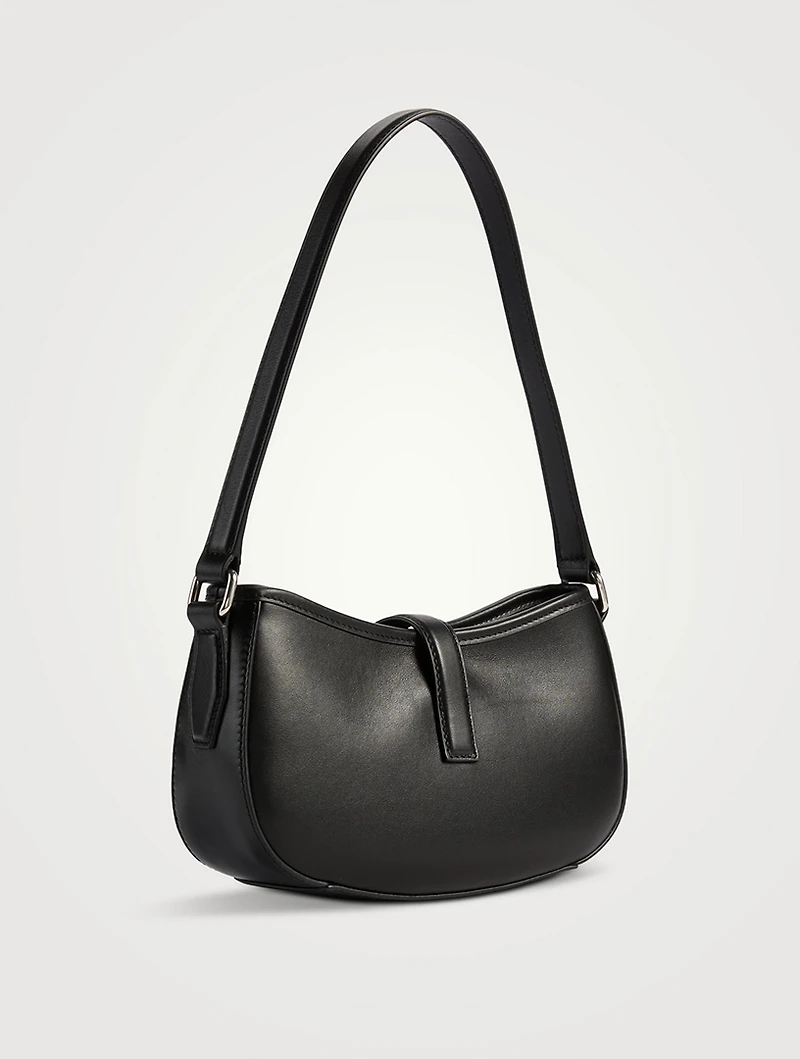 Mini T-Bar Leather Shoulder Bag