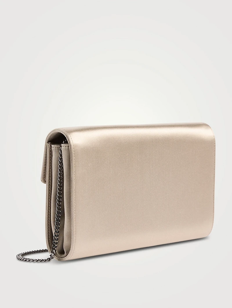 Efflorescence Satin Clutch