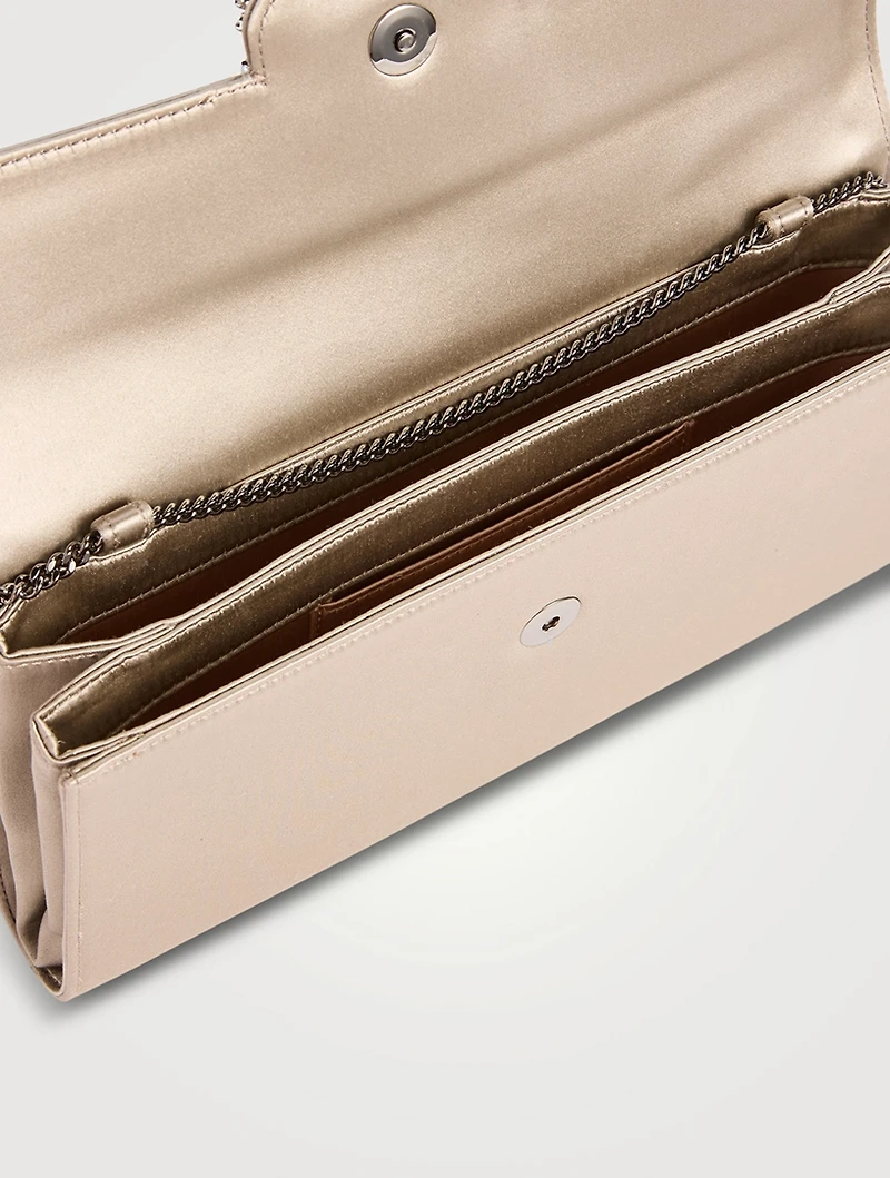 Efflorescence Satin Clutch