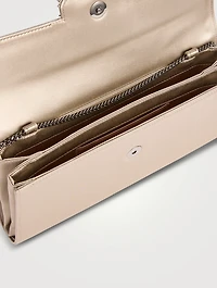 Efflorescence Satin Clutch