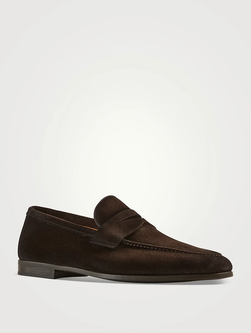 Diezma Suede Penny Loafers