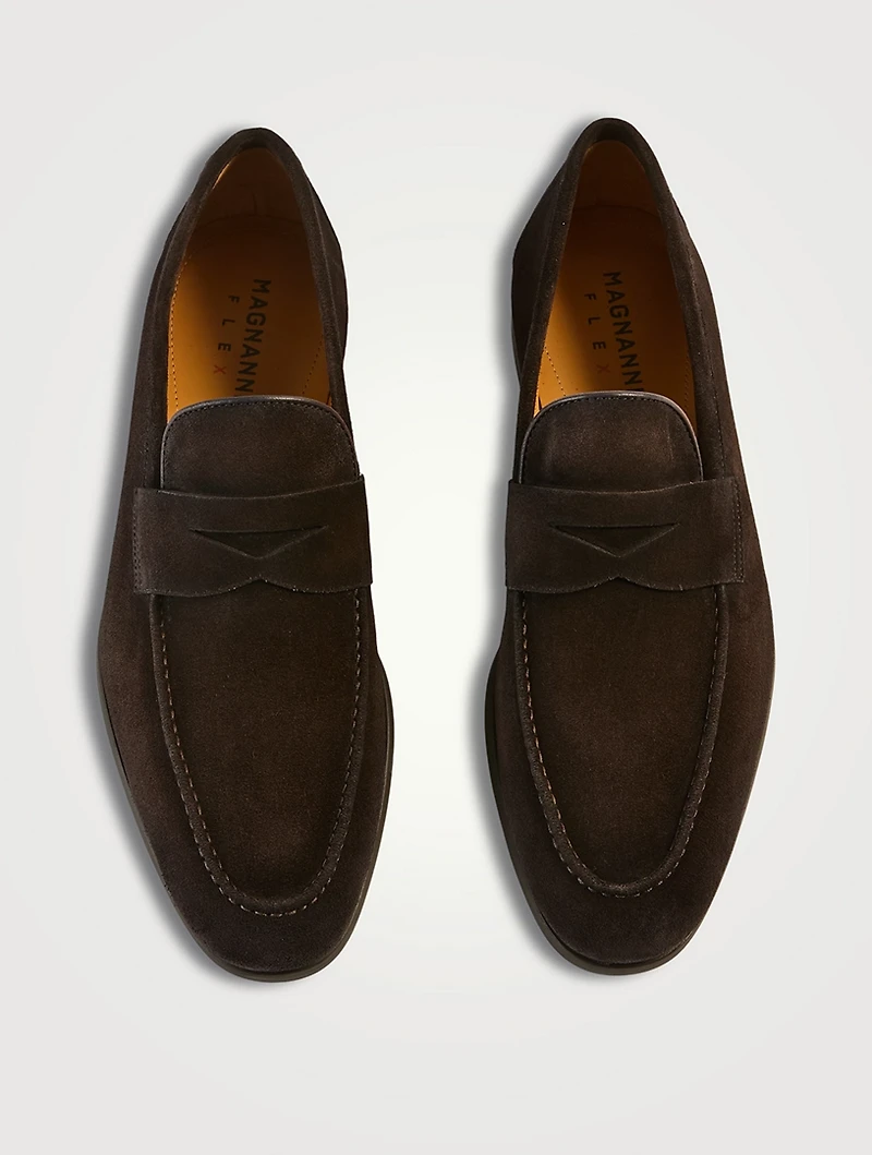 Diezma Suede Penny Loafers