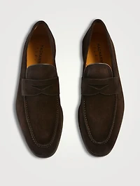 Diezma Suede Penny Loafers