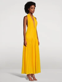 Tala Georgette Halter Dress
