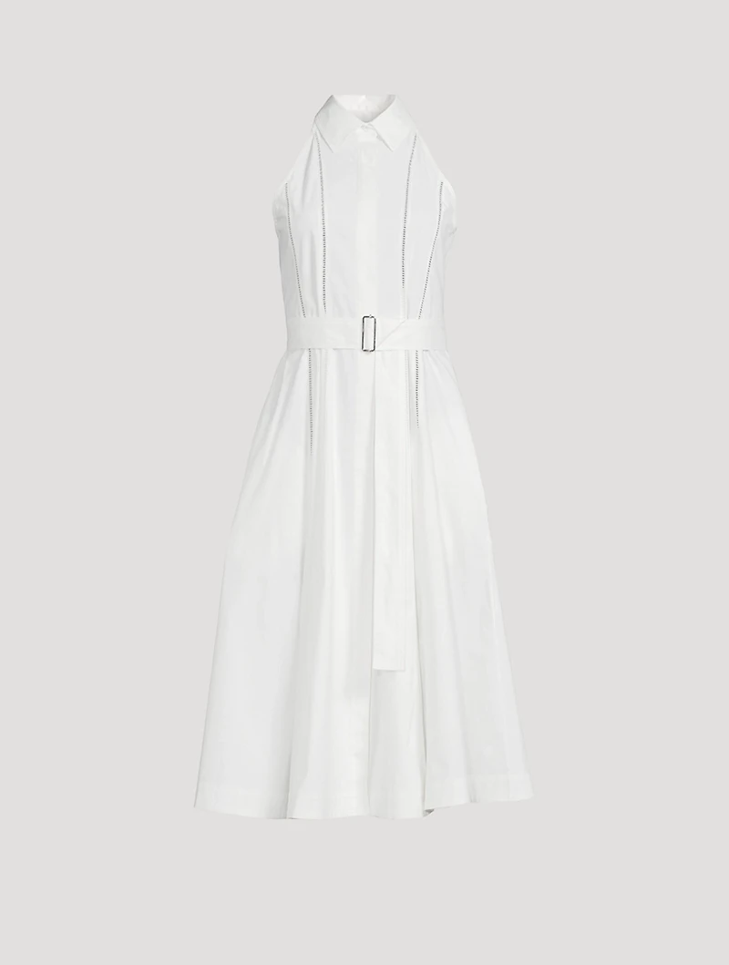 Dorothy Belted Poplin Dress