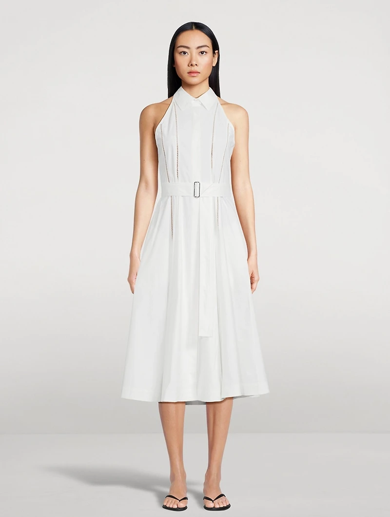 Dorothy Belted Poplin Dress