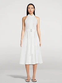 Dorothy Belted Poplin Dress