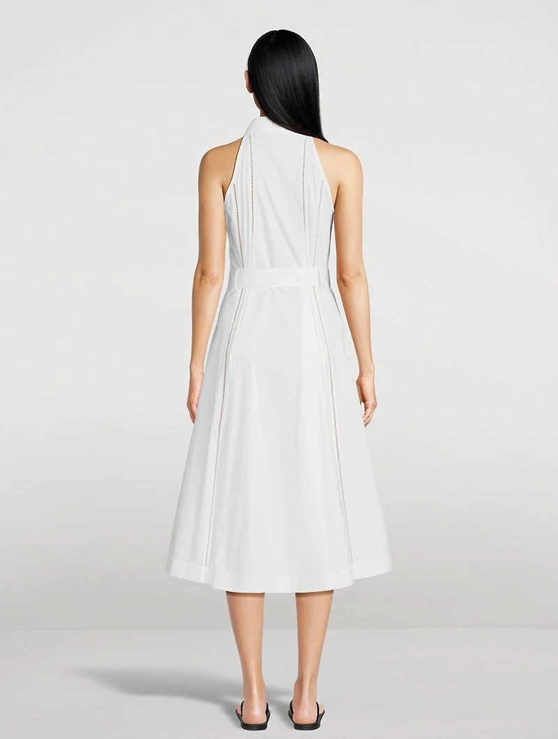 Dorothy Belted Poplin Dress