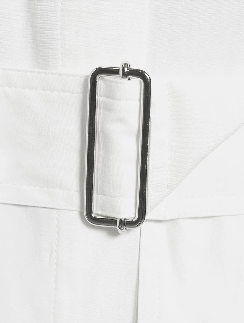 Dorothy Belted Poplin Dress