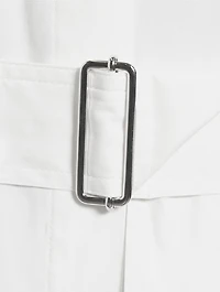 Dorothy Belted Poplin Dress