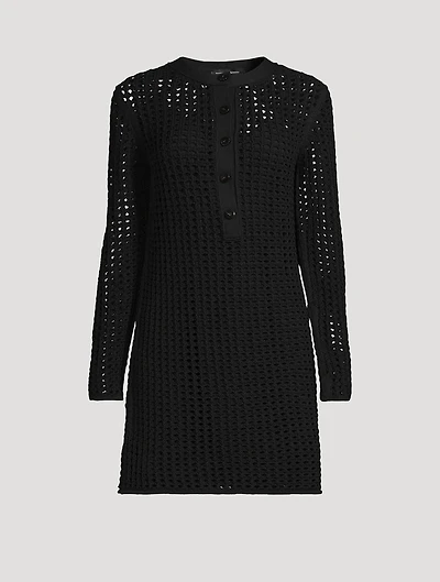 Micah Crochet Mini Dress