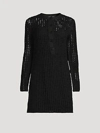 Micah Crochet Mini Dress