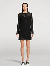 Micah Crochet Mini Dress
